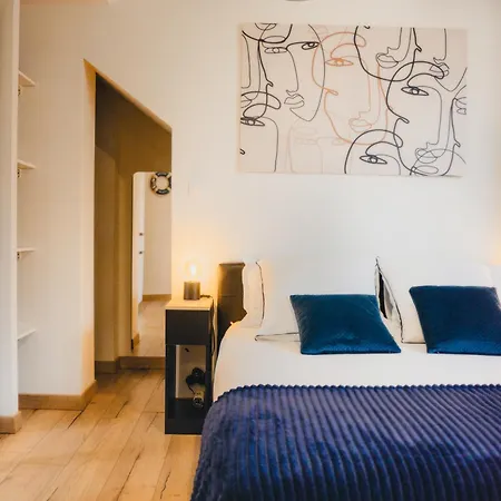 度假居 36 2 L'air Marin Penthouse Climatise Netflix Stationnement Gratuit Acces Direct Autoroutes Et Plages 纳博讷
